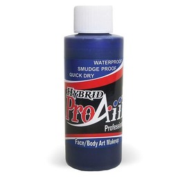 ProAiir Face and Body Painting Makeup - 4oz (120ml) Cobalt Blue