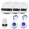 LIOTOIN Wireless Caregiver Pager Call Button Nurse Alert System Call