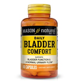MASON NATURAL Daily Bladder Comfort, 30-Day Supply with Calcium, Pumpkin Seed, & Soy Germ to Support Normal Bladder Function