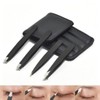 SS62 Hair Eyelash & Eyebrow Grooming Tweezers 4-Piece Set / 에스에스62헤어 속눈썹 눈썹정리 집게 트위저 4종