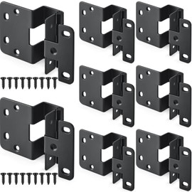 Yaocom 6 Pcs Five-Knuckle Hinge for 3/4" Door Thickness, 270 Degree Hinge Institutional Hinge Suitable for Hospital, Schools, and Other Comercial Settings.