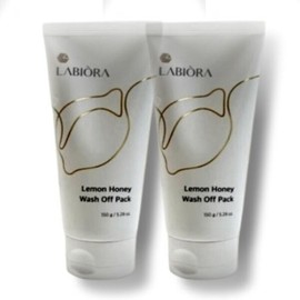 Raviola 라비오라 레몬 허니 브라이트닝 워시 오프 팩 150ml 2개 Raviola Lemon Honey Brightening Wash Off Pack 150ml 2pcs