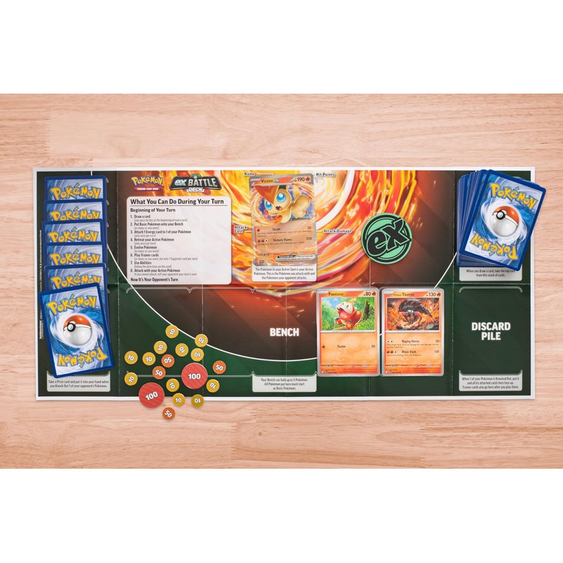 Pokémon TCG: Victini ex Battle Deck (Ready-to-Play 60-Card Deck)