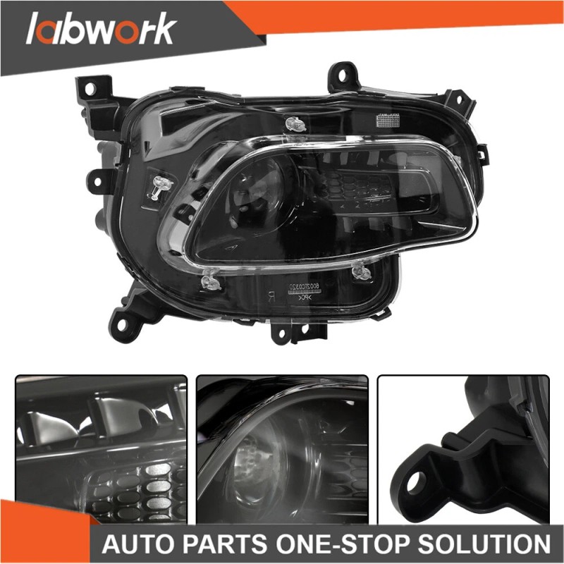 Labwork Headlight For 2014-2018 Jeep Cherokee HID/Xenon Projector Right Side