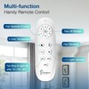 warmiplanet 52 Inch Indoor Ceiling Fans with Lights and Remote