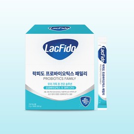 Rockfido Probiotics Lactobacillus Family for the Whole Family 3 Billion CFU 2g 100 Packets, 1 Piece / 락피도 프로바이오틱스 온가족 유산균 패밀리 30억CFU 2g 100포, 1개
