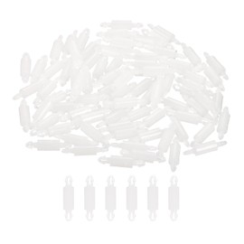 PATIKIL 200PCS PCB Board Isolation Column, Nylon Reverse Locking Circuit Board Clips Standoff Double Head Insulation Bracket Support Height 7mm /0.28"