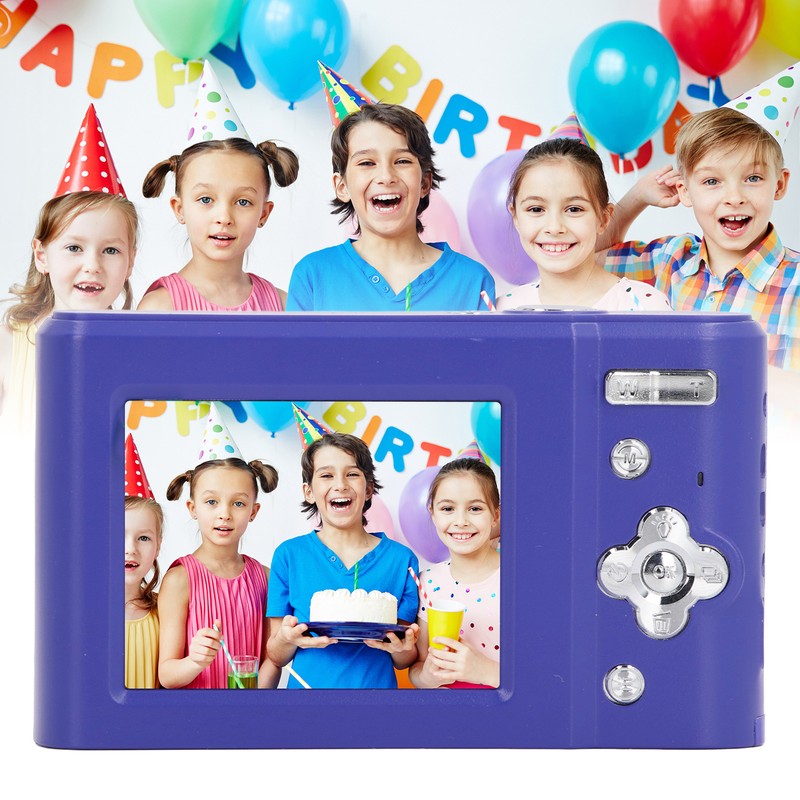 HD 1080P Digital Video Camera for Kids 2.4inch IPS Screen