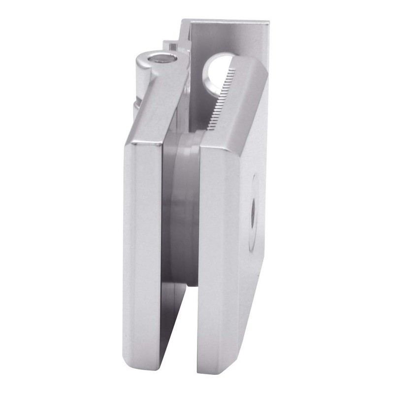 CRL MH1LBN Brushed Nickel Mini Hinge - 'L' Plate Style