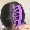 Zigzag Parting Root Volumizing Comb Comb Pink 18ea