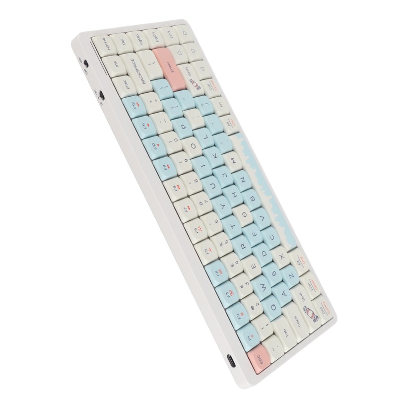 84 Key Bluetooth Keyboard 3 Mode 2.4G Wireless Bluetooth Gaming