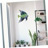 Ipetboom Metal Fish Wall Art Decor Decorative Iron Wall Hanging