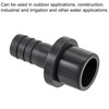 sourcing map PVC Pipe Fitting 12mm Barbed x 20mm OD
