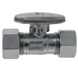 XFITTING 5/8 Inch OD COmpression x 5/8 Inch OD Compression Straight Valve, 5-5-2=5XX, 5 Pieces