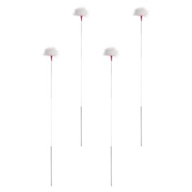 FOMIYES 12pcs Ear Cleaning Tools Soft Goose Ear Wax Removal Sticks Lightweight and Portable for Daily Use and Travel