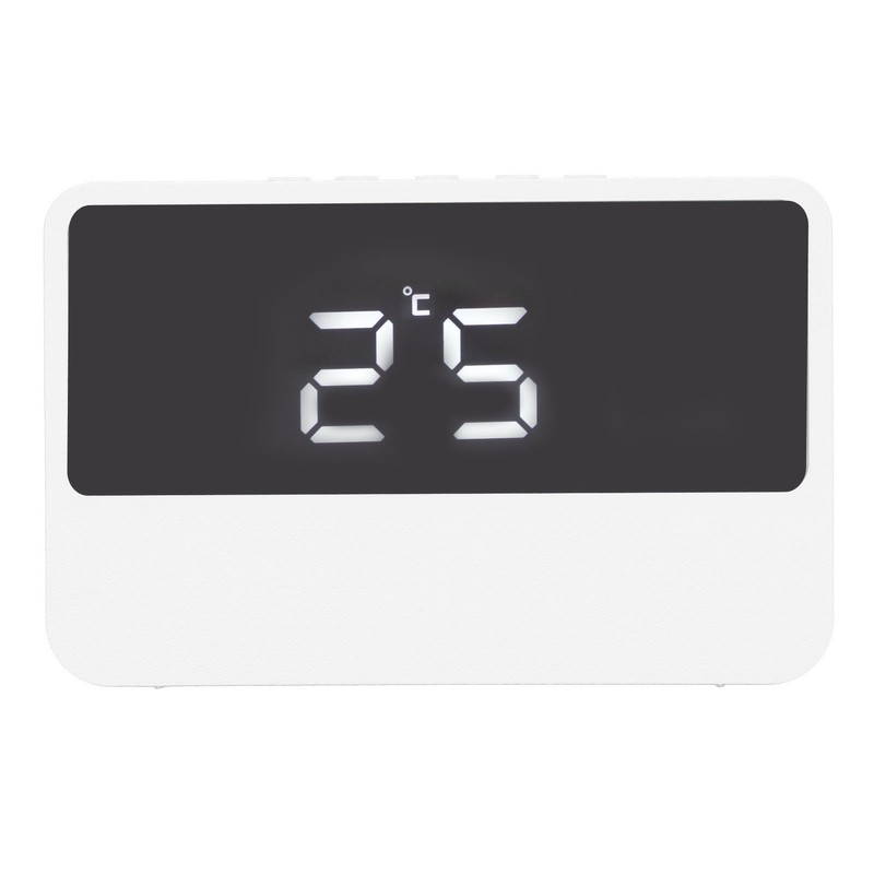 LED Digital Alarm Clock Simple Modern High Definition Display Mirror