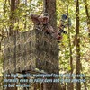 142"X37.5" Hunting Tree Stand Blinds for Deer Hunting Universal Camo
