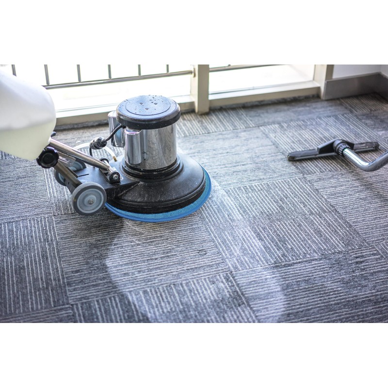 All-Star Microfiber Carpet Bonnets | 13" Blue - 6 Pack