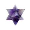 Amazing Gemstone Amethyst Merkaba Crystal - 1.5 Inches Metaphysical Merkaba