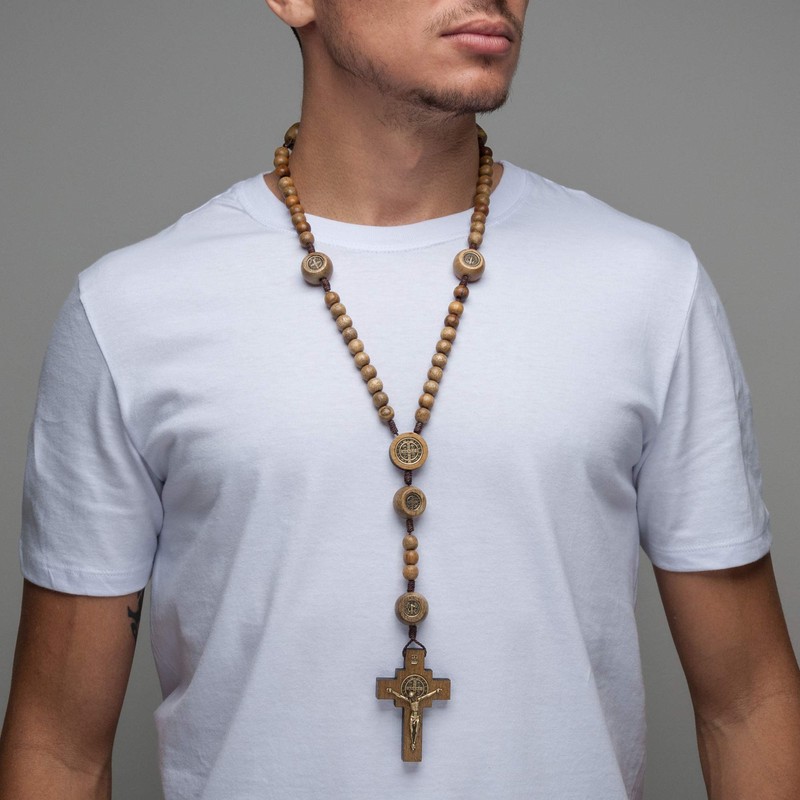 St Benedict Mens Large Intercession Rosary
