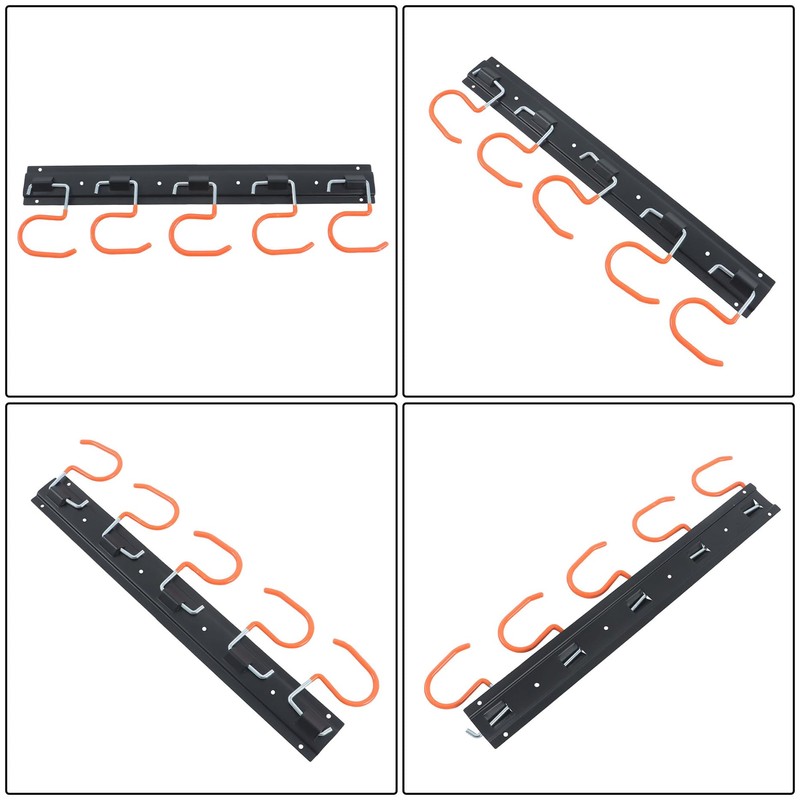 LiGuVCY 68 in Adjustable Garage Tool Organizer Wall Mount, Garden