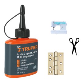 Aceite Lubricante Truper Multiusos 30ml Para Bisagras Etc.