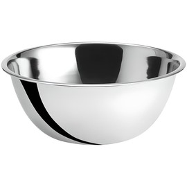 OCS Parts 8 Quart Mixing Bowl | 13.25-Inch Stainless Steel Professional Grade Flat Base Mixing Bowls for Home and Commercial Kitchens