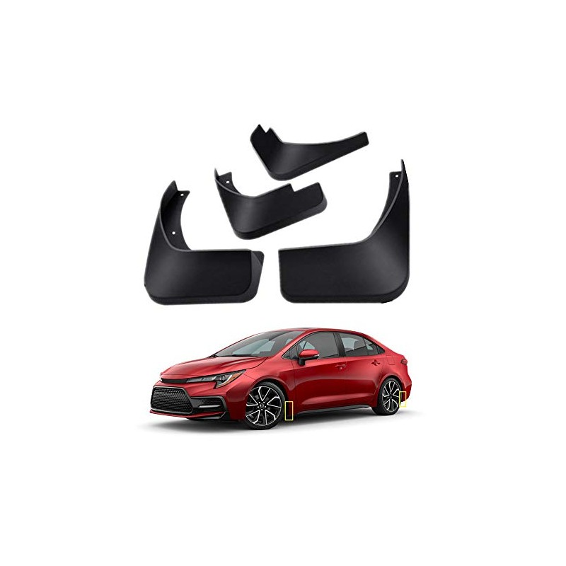 Mud Flaps Kit for 2024 Toyota Corolla Sedan 2020-2023 Mud