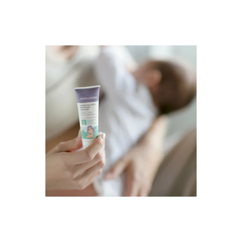 Mom to Mom Lanolina Protectora de Pezones para Lactancia, 20g