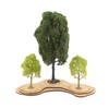 War World Gaming MDF Size Tree Bases x 2 -