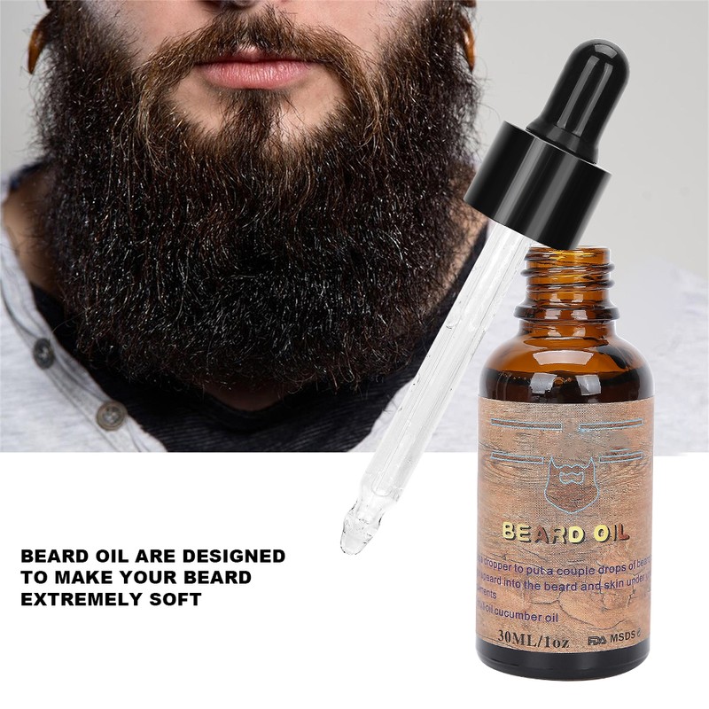 SEFUDUN Beard Grooming Kit for Men Beard Oil Beard Brush