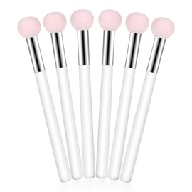 Mabor Mushroom Makeup Sponge with Handle Small Concealer Brush Sponge Under Eye for Face Eyelids Nose Foundation Concealer Applicator Eyeshadow Brushes for Women Girls