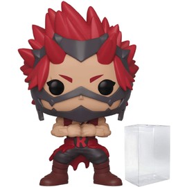 Funko POP My Hero Academia - Eijiro Kirishima Pop! Vinyl Figure (Bundled with Compatible Pop Box Protector Case), Multicolor, 3.75 inches