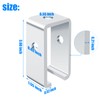 Channel Trolley Track Hanger Bracket for Unistrut Strut Channel,All 1-5/8"