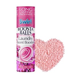 Laundry Scent Boosters Beads - Washing Machine Laundry Freshener - Pink Orchid Scent - Long Lasting Fabric Freshener 230g