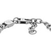 Fossil Men's Harlow Linear Texture Chain Stainless Steel Bracelet, JF04697040