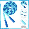 2 Pack Jump Rope for Kids, Adjustable Tangle-Free Soft Beaded