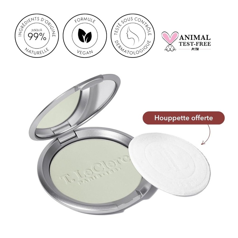 T. LeClerc Compact Powder Dermophilic Care Formula - Shade 04