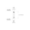 OFFO Shower Head Extension Arm, Shower Arm Extension Shower Head