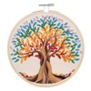Trimits Embroidery Hoop Kits - 15cm 6” Beginner Starter Set,