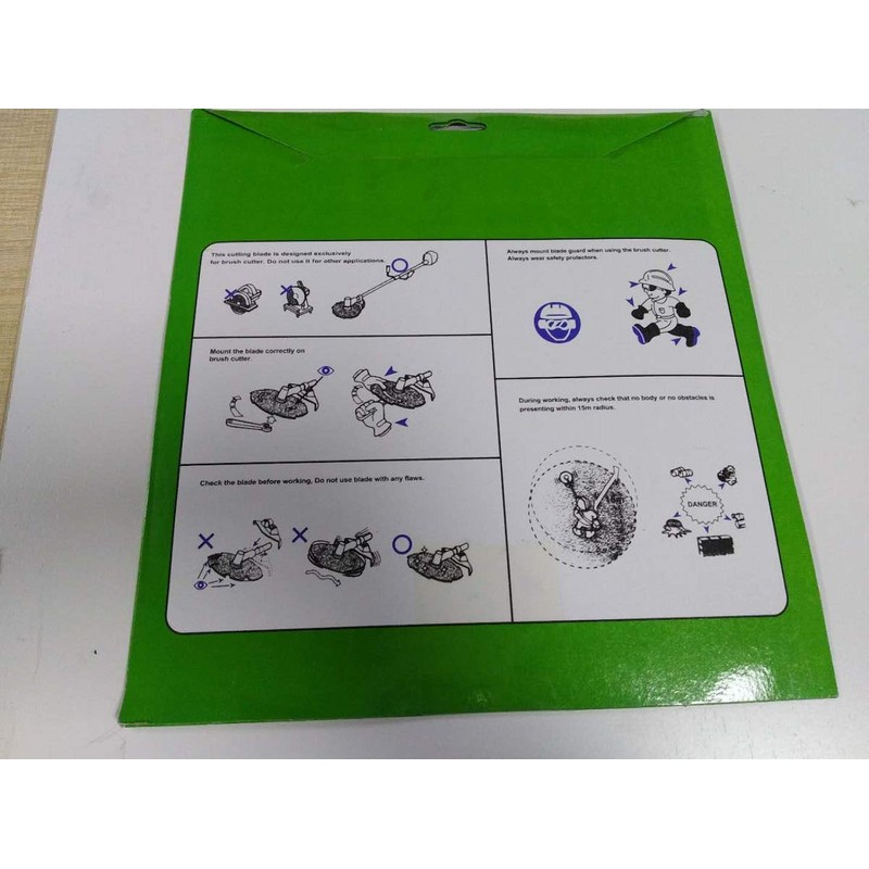 BlueNatHxRPR 8 Inch 80T Carbide Tip Blade with Washer Adapter