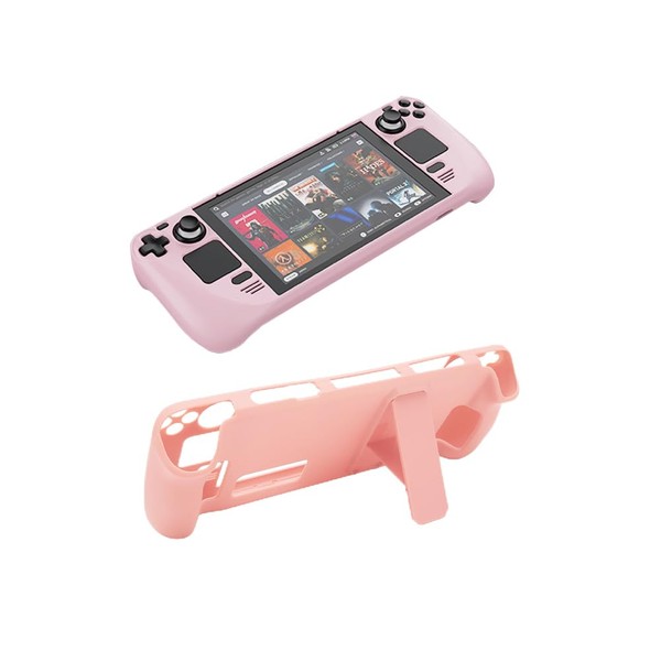 Full Protective Case for Steam Deck, Kickstand Case Shockproof Non-Slip