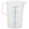 Sanno Japan SN4704 Food Utensils, Measuring Cup, Graduated Blue, 6,600