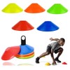 10 Training Discs Soccer Markers Fitness Exercise Sport Cones Rugby