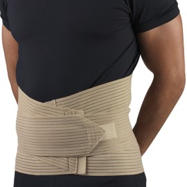 OTC Abdominal Uplift Lower Back Elastic Lumbo-Sacral Support, Beige, Universal