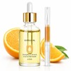 2pcs Cuticle Oil For Nails, 15ml Orange Nail Cuticle Oil