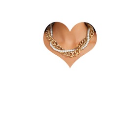 MJartoria Gold Layered Necklaces for Women Trendy Retro Pearl Necklace Gold Necklace Dainty Chunky Link Chain Choker Necklaces for Jewelry Birthday Gifts