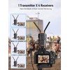 Lemorele HDMI Loopout Wireless Video Receiver with IR Suitable for