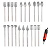 Diamant Fräser Set, 20 Stück Gravierstift Diamant Frässtifte Schleifstifte Kompatibel