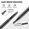 Eyebrow Pomade Pencil Liner Kit for Eyebrows Makeup with Waterproof